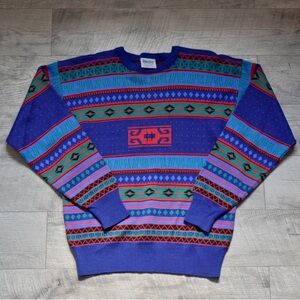 MEISTER Wool Blend Pullover Crewneck Sweater Size Large